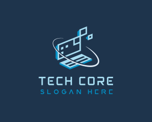 Computer Tech Programming logo design