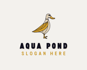 Lakeside Duck Pond logo design