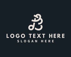 Lettermark - Cursive Business Letter B logo design