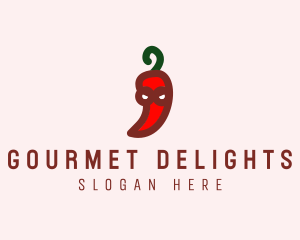 Angry Red Chili logo design