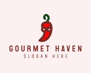 Angry Red Chili logo design