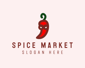 Angry Red Chili logo design