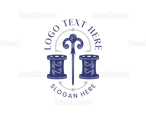 Tailoring Needle Thread Logo