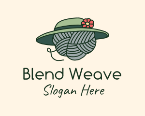 Sun Hat Yarn logo design