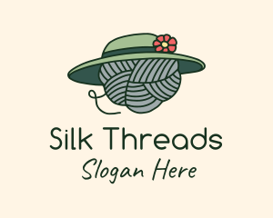 Sun Hat Yarn logo design