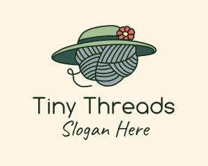 Sun Hat Yarn logo design