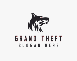 Wolf Beast Creature Logo