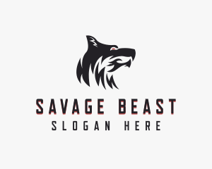 Beast - Wolf Beast Creature logo design