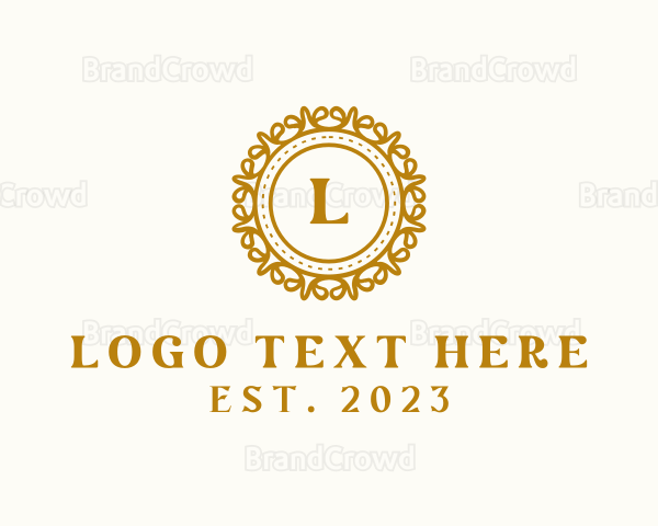 Luxury Boutique Badge Logo
