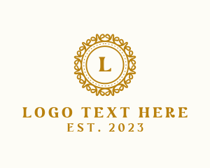 Elegant - Luxury Boutique Badge logo design