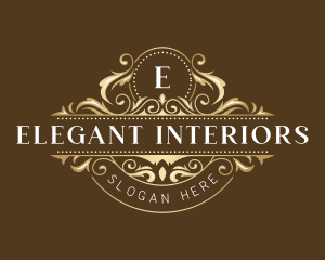 Decoration Luxury Floral logo design