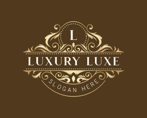 Decoration Luxury Floral logo design