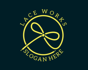 Shoelace - Round Ribbon Shoelace logo design