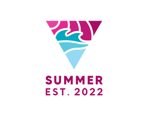 Summer Wave Resort  logo design