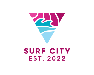 Summer Wave Resort  logo design