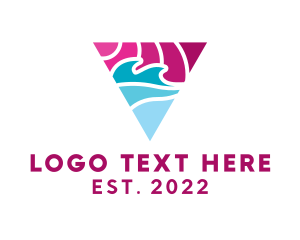 Triangle - Summer Wave Resort logo design