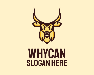 Wild Goat Head  Logo