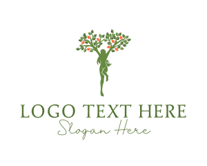 Sauna - Female Tree Wellness logo design