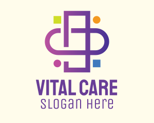 Medical - Online Medical Cross logo design