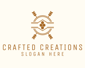 Artisanal - Artisanal Honey Badge logo design