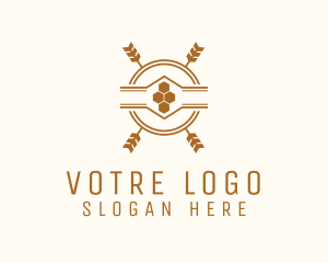 Professional - Artisanal Honey Badge logo design
