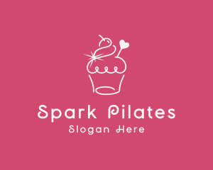 Sweets - Cupcake Muffin Bakeshop logo design