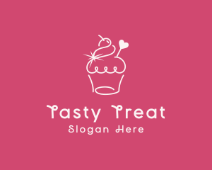 Yummy - Cupcake Muffin Bakeshop logo design