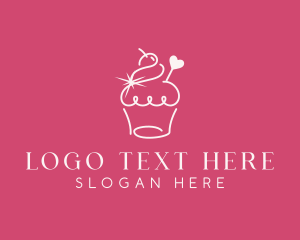 Bakeshop - Cupcake Muffin Bakeshop logo design