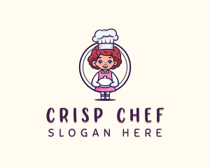 Cute Chef Restaurant logo design