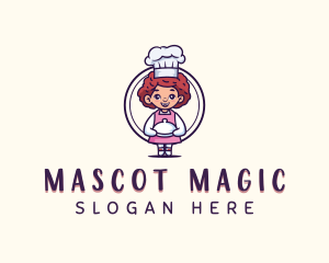 Cute Chef Restaurant logo design