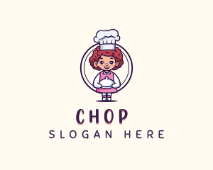 Eatery - Cute Chef Restaurant logo design