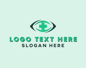 Dr - Optometry Eye Clinic logo design