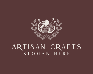 Crafts - Bird Pincushion  Seamstress logo design