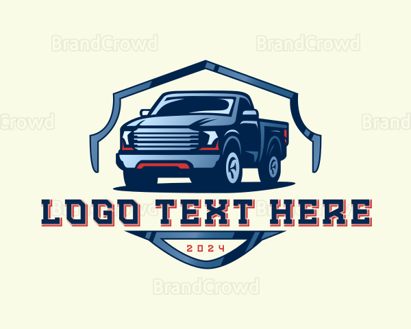 Pickup Truck Detailing Logo