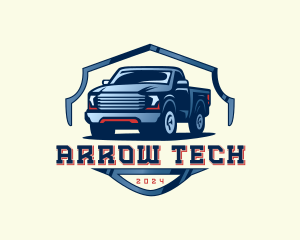 Pickup Truck Detailing logo design