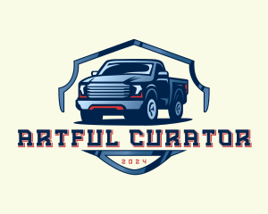 Pickup Truck Detailing logo design