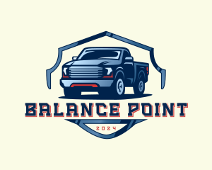 Pickup Truck Detailing logo design