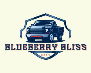 Pickup Truck Detailing logo design