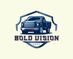 Pickup Truck Detailing logo design