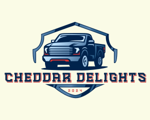 Pickup Truck Detailing logo design