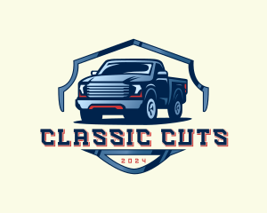 Pickup Truck Detailing logo design