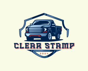 Pickup Truck Detailing logo design