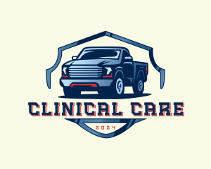 Pickup Truck Detailing logo design