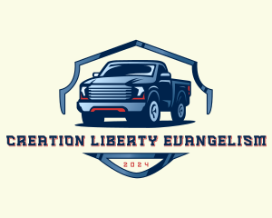 Pickup Truck Detailing logo design