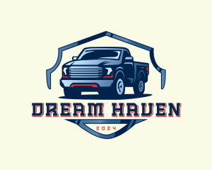 Pickup Truck Detailing logo design