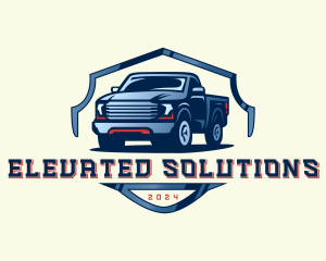 Pickup Truck Detailing logo design