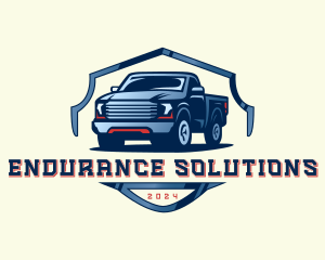 Pickup Truck Detailing logo design