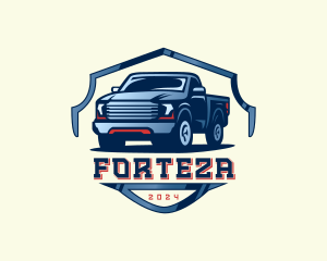 Pickup Truck Detailing logo design