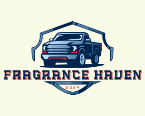 Pickup Truck Detailing logo design