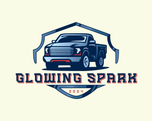 Pickup Truck Detailing logo design